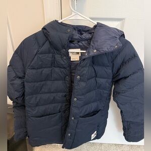 Navy North Face lightweight  Puffer Jacket